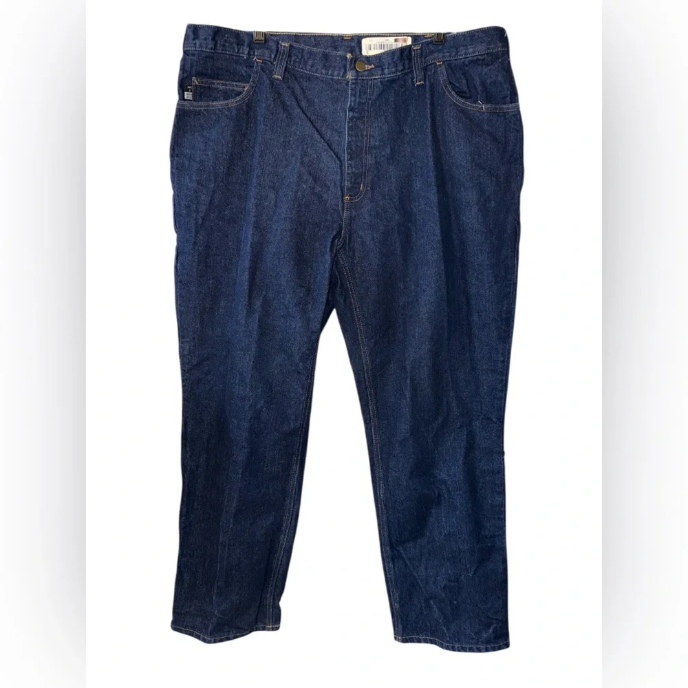 Carhartt Flame-Resistant Signature Denim Jeans Relaxed Fit men’s 44 x 32 280-83